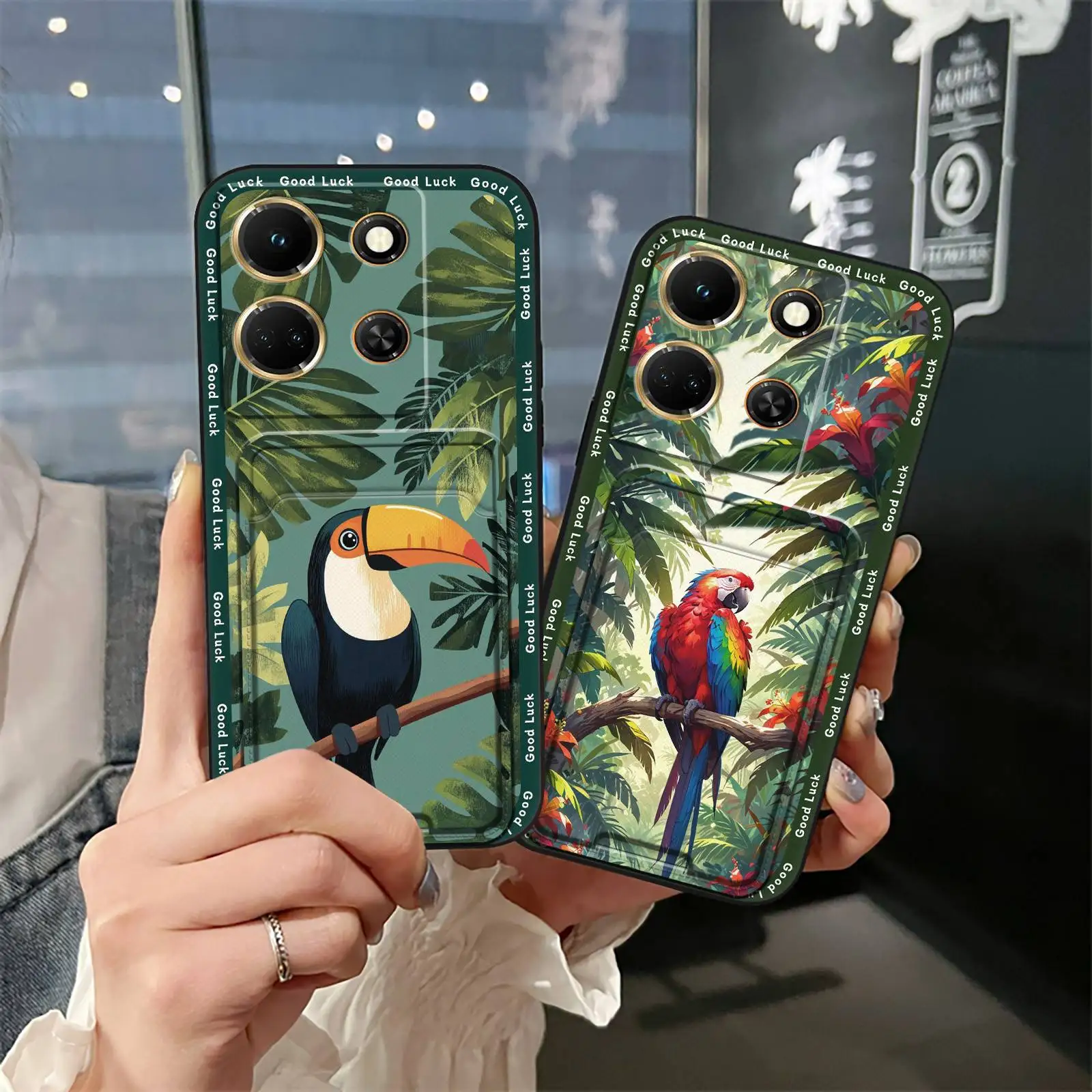

Чехол для карты, чехол для телефона из ТПУ для infinix Note30 5G/X6711, противоударный, прочный слот для карт, пылезащитный чехол, сумка для карт, водонепроницаемая