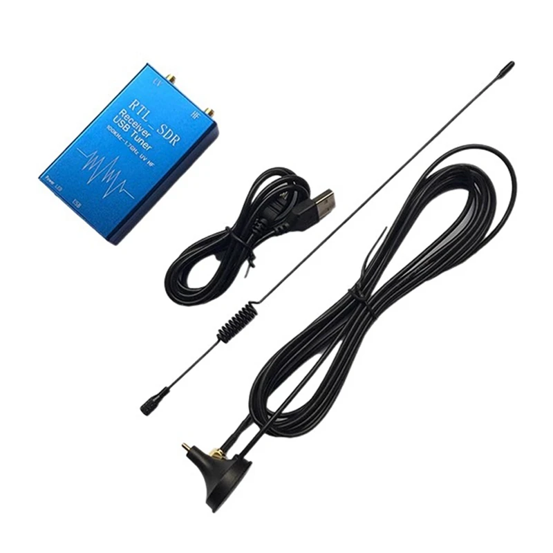 1Set Xr-105 Rtl-Sdr Usb Wireless Receiver Full Band Uv Usb Tuner Receiver R820T+8232 Amateur Radio