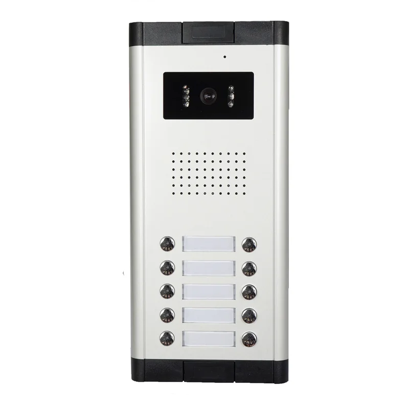 2-12 Units Building Video Intercom Multiple System Monitoring Video Door Phone Visual Doorbell Kit