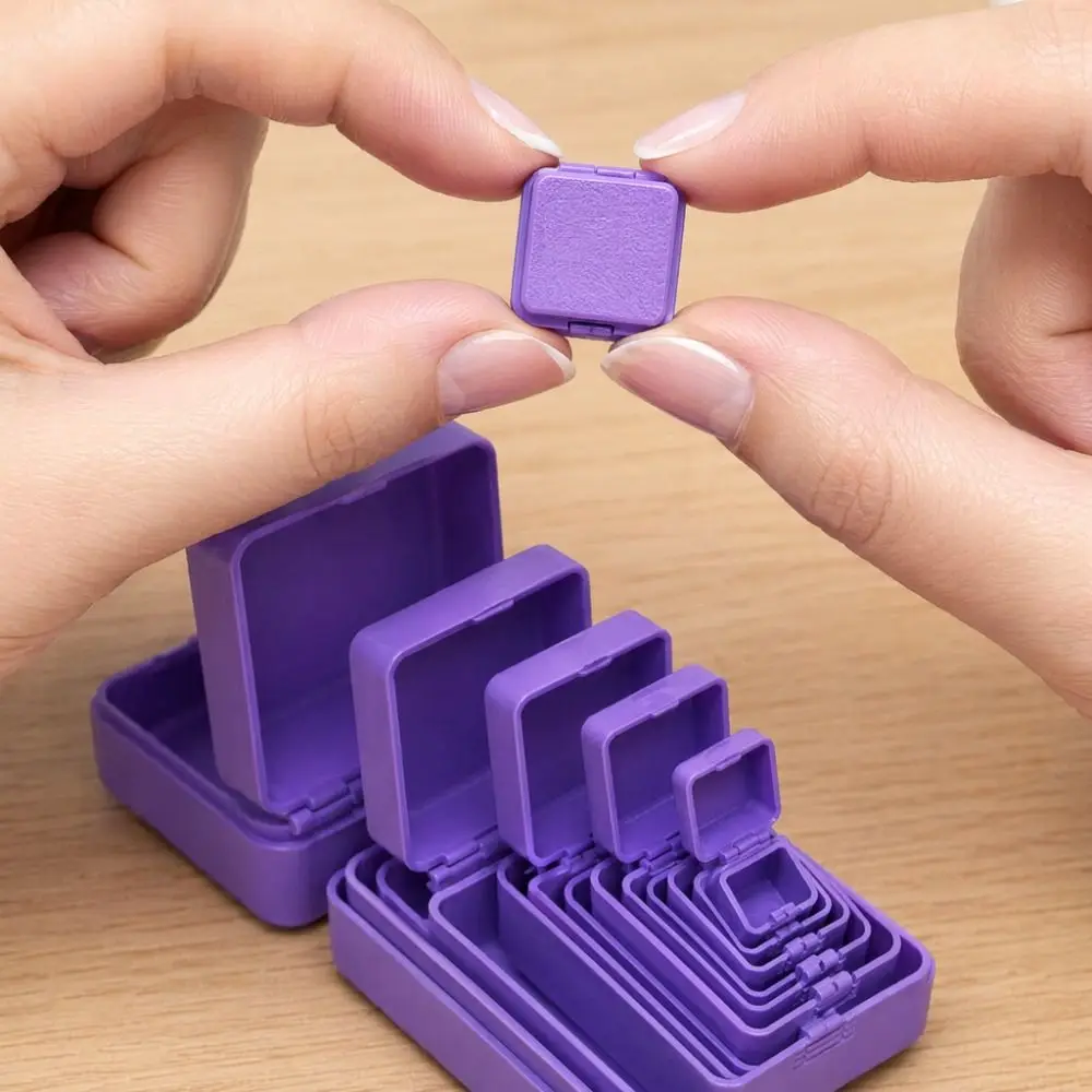 Tool Portable 3D Printed Jewelry Storage Box 7-Layer Quirky Hidden Safe Box Decorative Creative Nesting Box Doll Ring Box