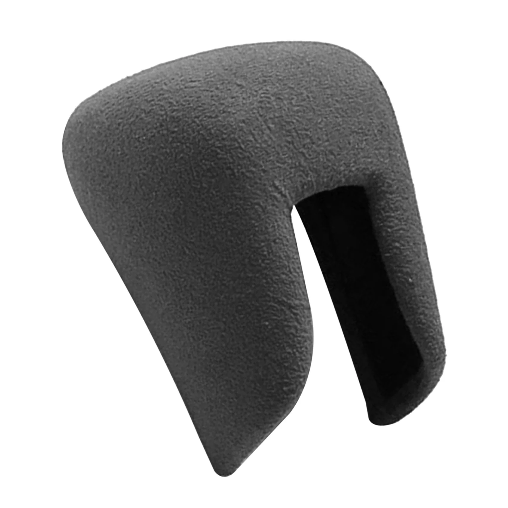 Car Gear Shift Head Knob Trim Cover Sticker Top Suede Wrap Shift Cover for Honda Civic 11Th Gen 2022 Parts Dark Grey