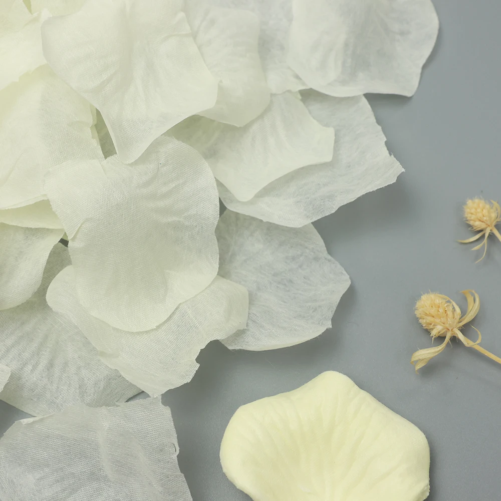 

Rose Petals Silk Rose Marriage Table Flower Petals Realistic Wedding Decoration Artificial Flowers 100pc/bag