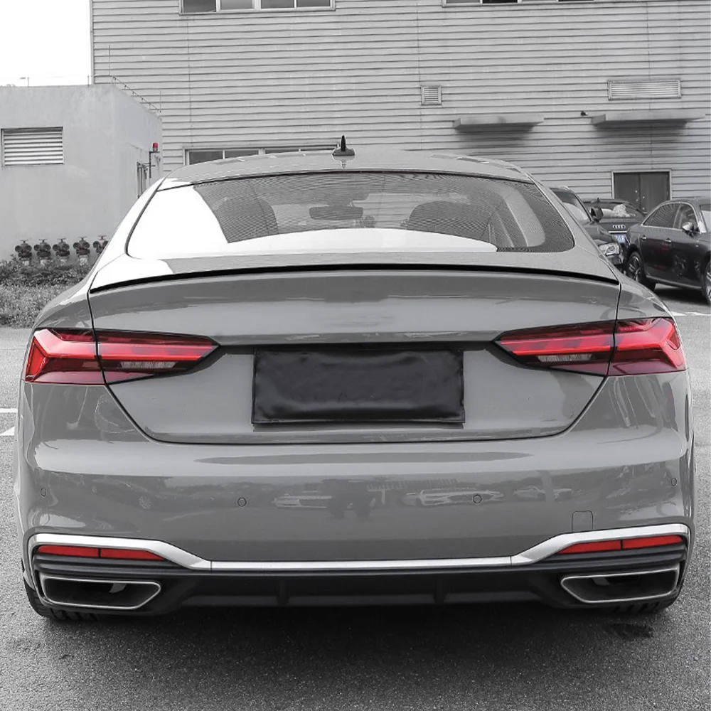 For Audi A5 S5 B9 4 Doors 2017 2018 2019 2020 2021 2022 2023 Rear Trunk Lid Car Spoiler Wings Tuning Exterior Accessories