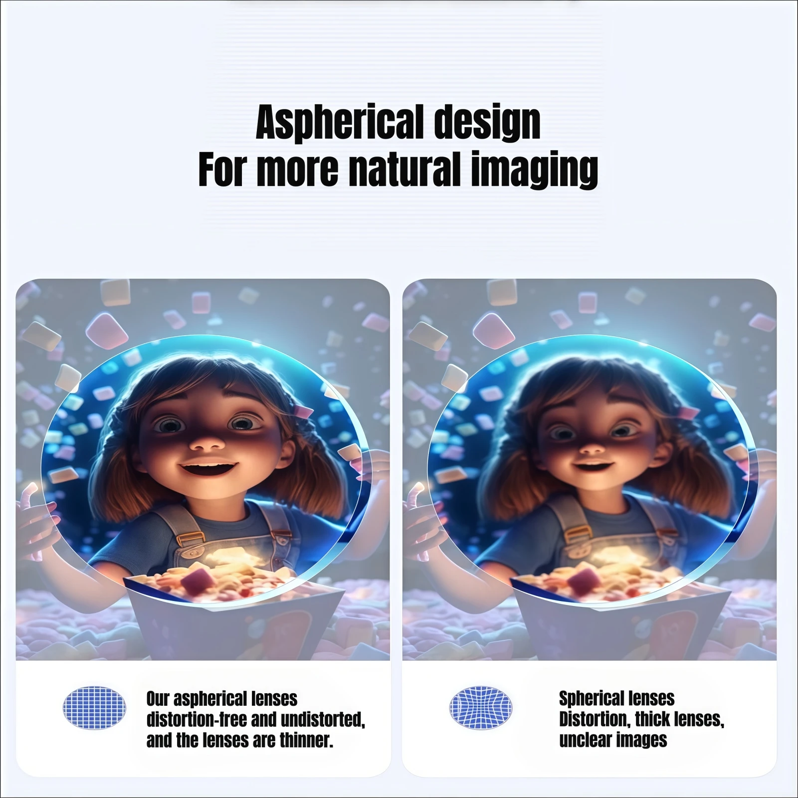 For HP REVERB G2 Lens Myopia Anti-Blue Anti-Glare Glasses Magnetic Eyeglass Frame VR Prescription Lenses for HP REVERB G2