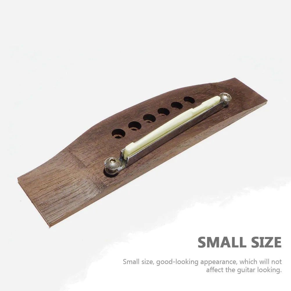 

1Set Guitar Bridge Lifter Compact Appearance Not Easy to Break Folk Guitar Using Accessory Bridge Adjusting Height Tool Reliable