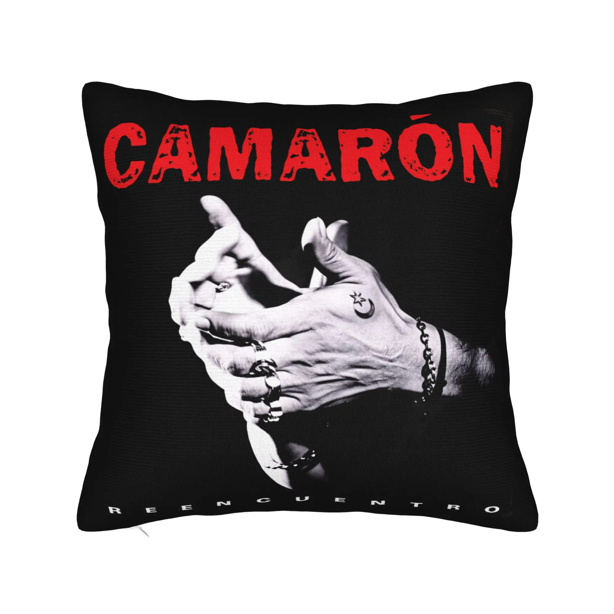 غطاء وسادة الفلامنكو من Camarons De La Isla غطاء وسادة مريح كيس وسادة مضحك لطيف لتزيين المنزل والأريكة