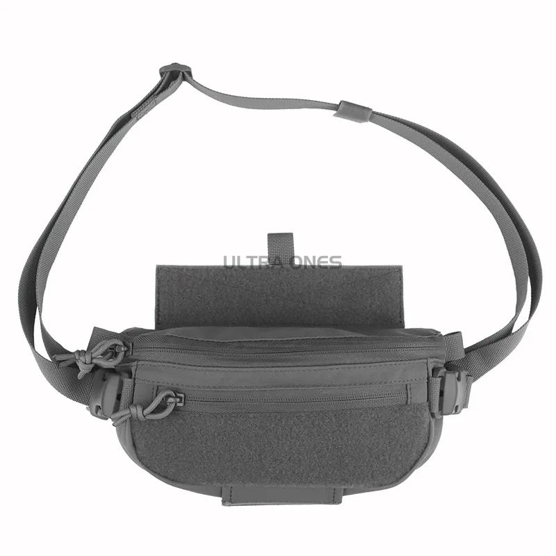 Bolsa táctica MOLLE abdominal para chaleco, riñonera y mochila