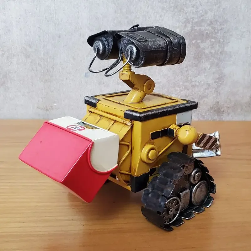 Handmade movie-style robot gift model classic cute robot ornaments kawaii decor decoracion decorative figurines