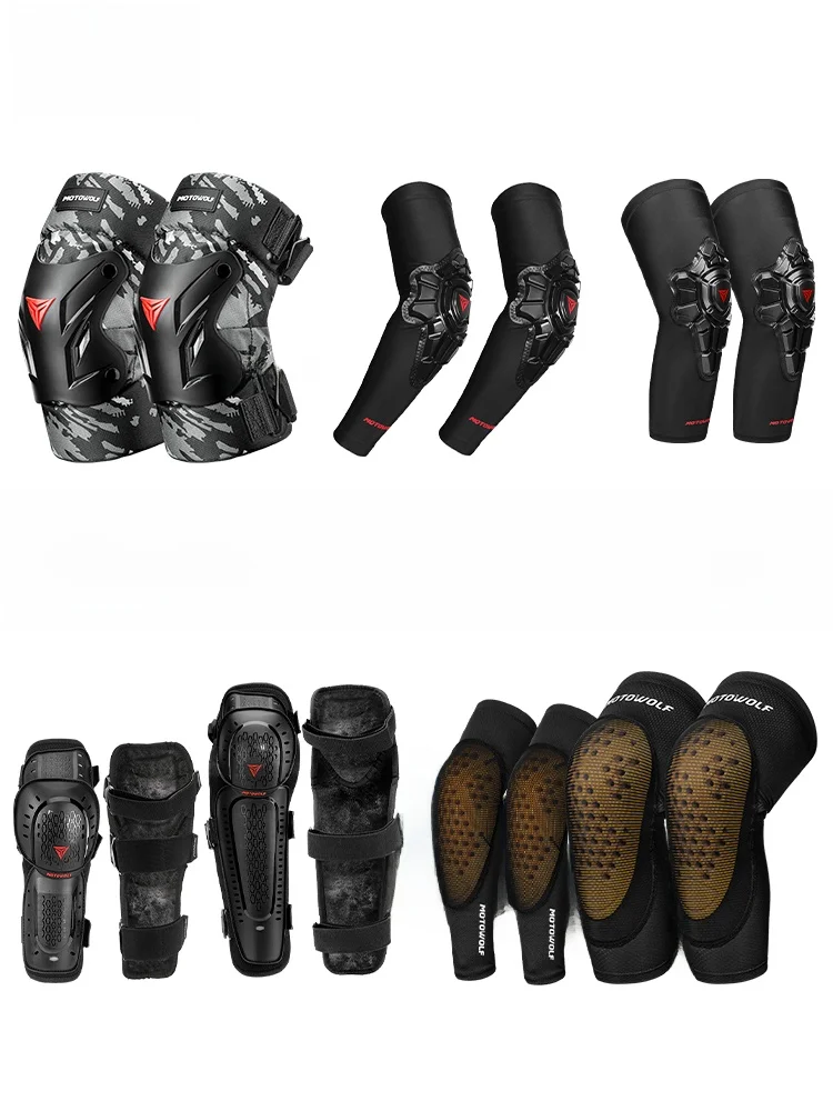 

MOTOWOLF наколенники, снаряжение для езды на мотоцикле, дышащая ветрозащитная защита на подкладке для поездок на работу и езды