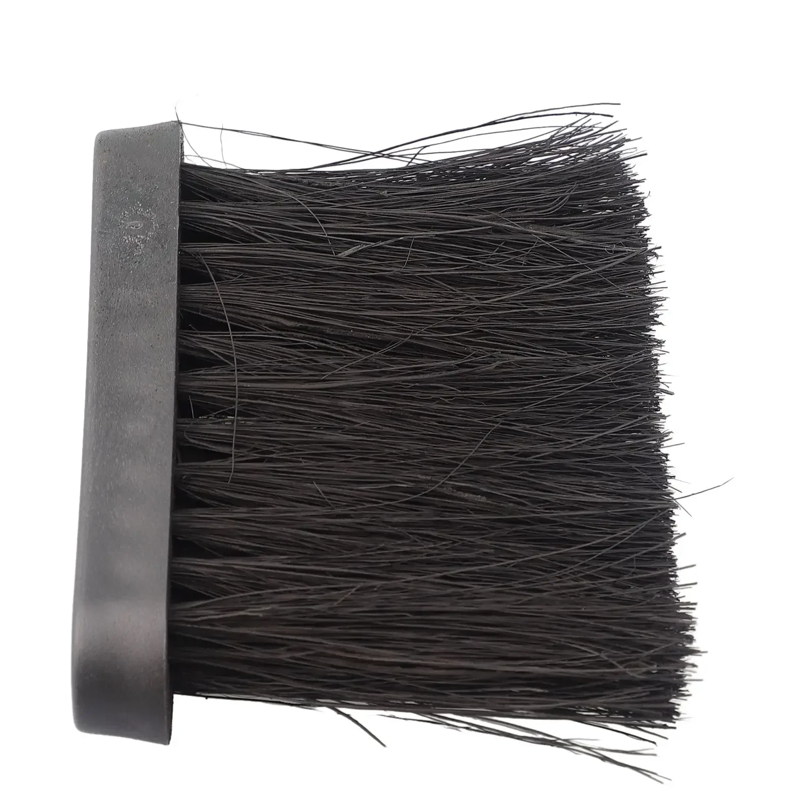 2 Pcs Wooden Handle Fireplace Brush Black 7/8cm  Fireplace Brush For Chimney Dryer Pipe Fireplace Inner Wall Cleaning Tools