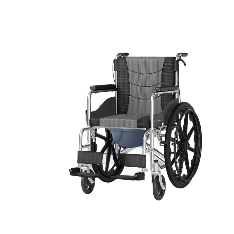 

The elderly portable folding trolley, manual trolley with seat