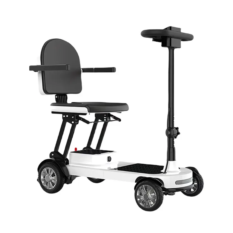

Lightweight disabled electric scooter with intelligent speed control system