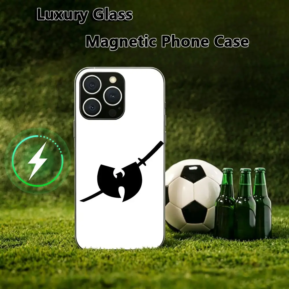 Hot cool W-WU T-TANG CLANs Phone Case For iPhone17 Air 16 e 15 14 13 12 11 Plus Mini Pro Max Glass Magnetic Case