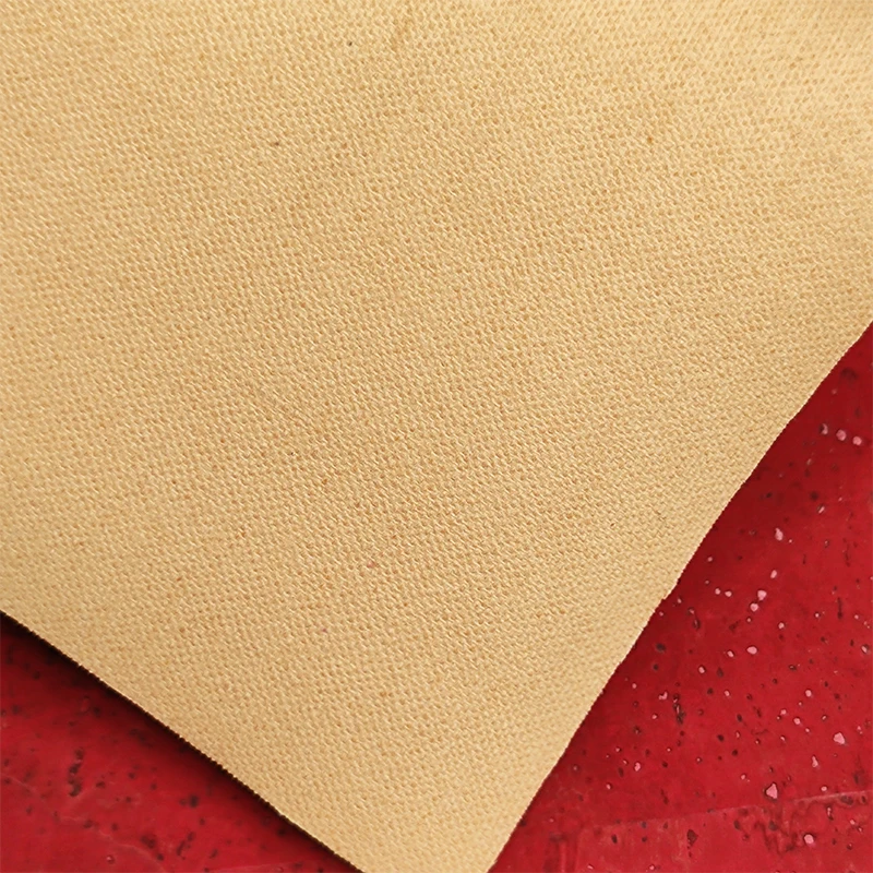 Natural Cork Synthetic Leather Fabric Eco PU Artificial Faux Leather for DIY Soft Bags Home Decoration Wood Leatherette 30*135CM