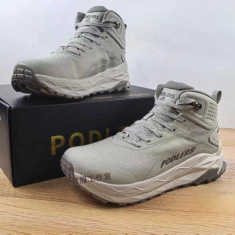

Original Brand Comfortable Mid-Top Winter Warm Trekking Sneaker Top Quality Wearable Mountain Climbing Footwear Wide Feet Boot