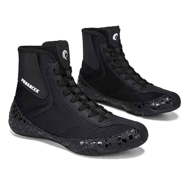 Hot-selling professional unisex lightweight non-slip high-quality wrestling shoes Durable boxing shoes Excellent