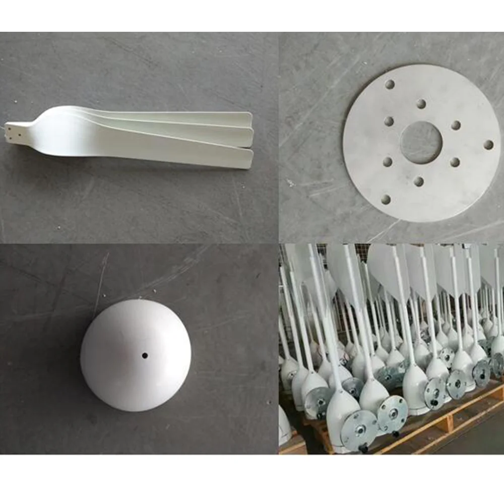 3 lame comprese tappo vento e mozzo