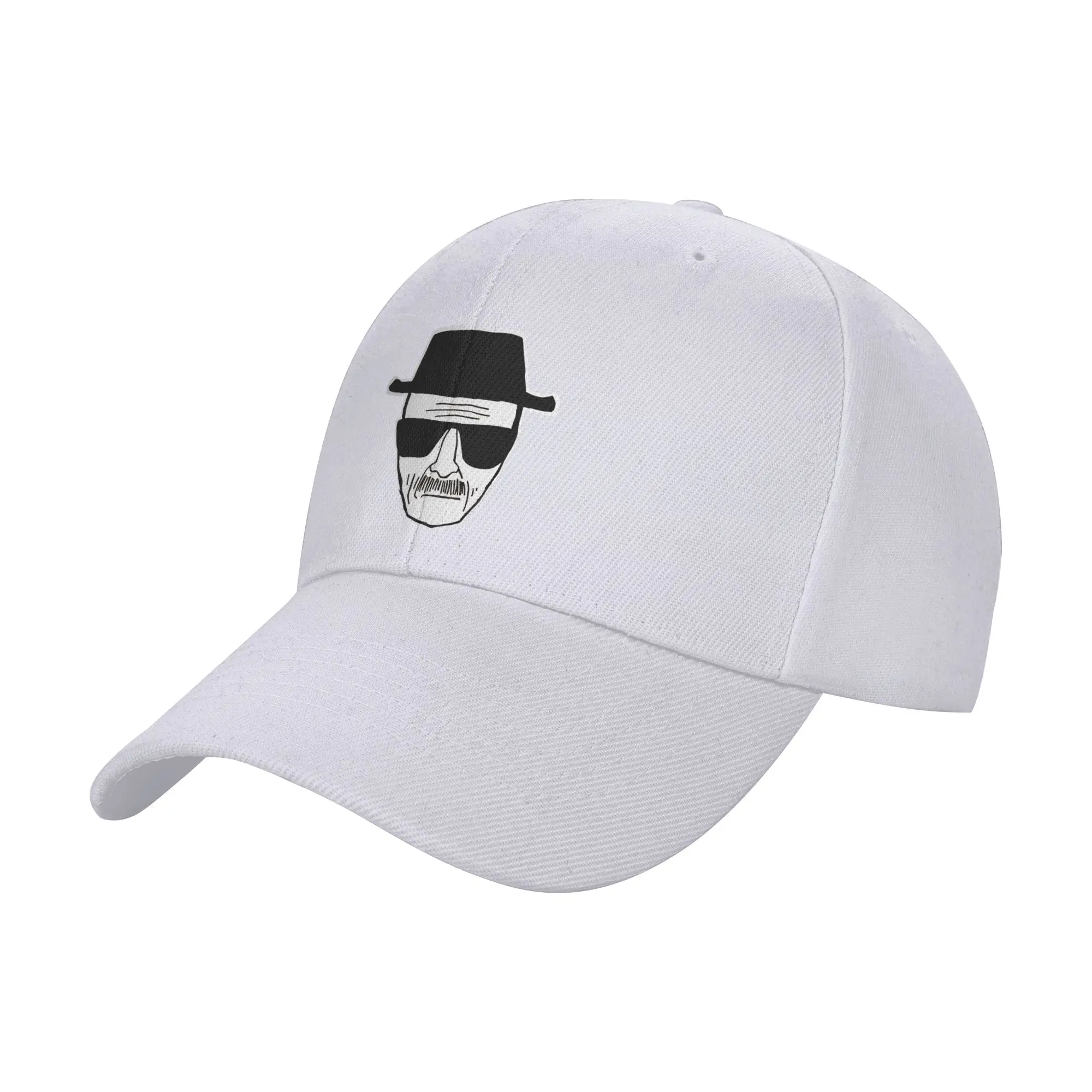 Breaking Bad Heisemberg   Baseball Cap  Unisex Men Custom DIY Hip Hop Hats Summer Classic Outdoor Sport Sun-Proof Baseball Caps