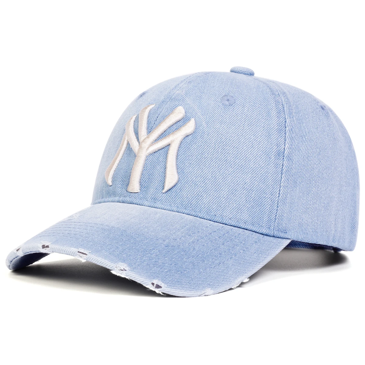 Unisex Letter Embroidery Cowboy Baseball Caps Spring and Autumn Outdoor Adjustable Casual Hats Sunscreen Hat image 4