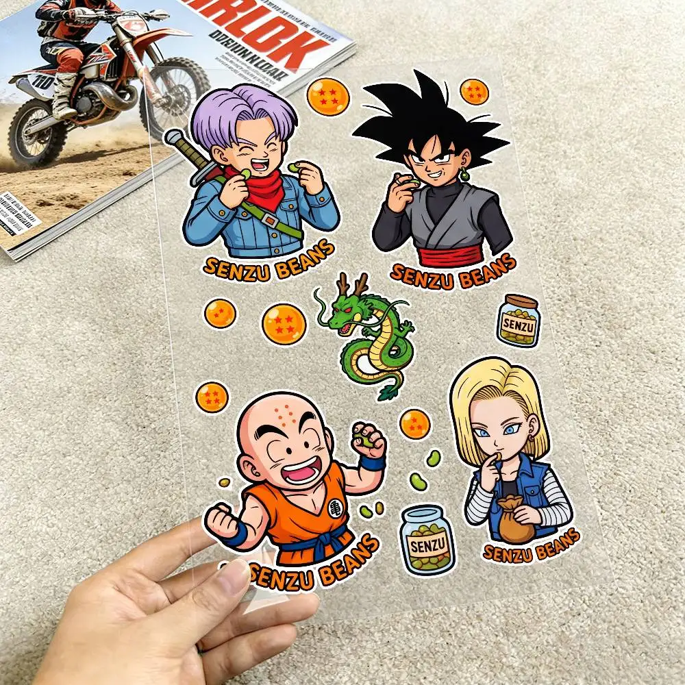 

Светоотражающие наклейки DRAGON BALL GOKU для мотоциклов, водонепроницаемые наклейки для шлемов, скутеров, топливных баков, ящиков для инструментов, гоночных мотоциклов
