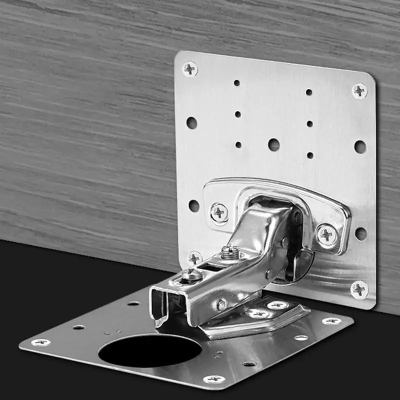 Door Hinge Repair Kit Kitchen Cabinet Door Hinges Hinge Repair Plate Stainless Steel Door Hinge Hole Repair Kit Hinge Repair