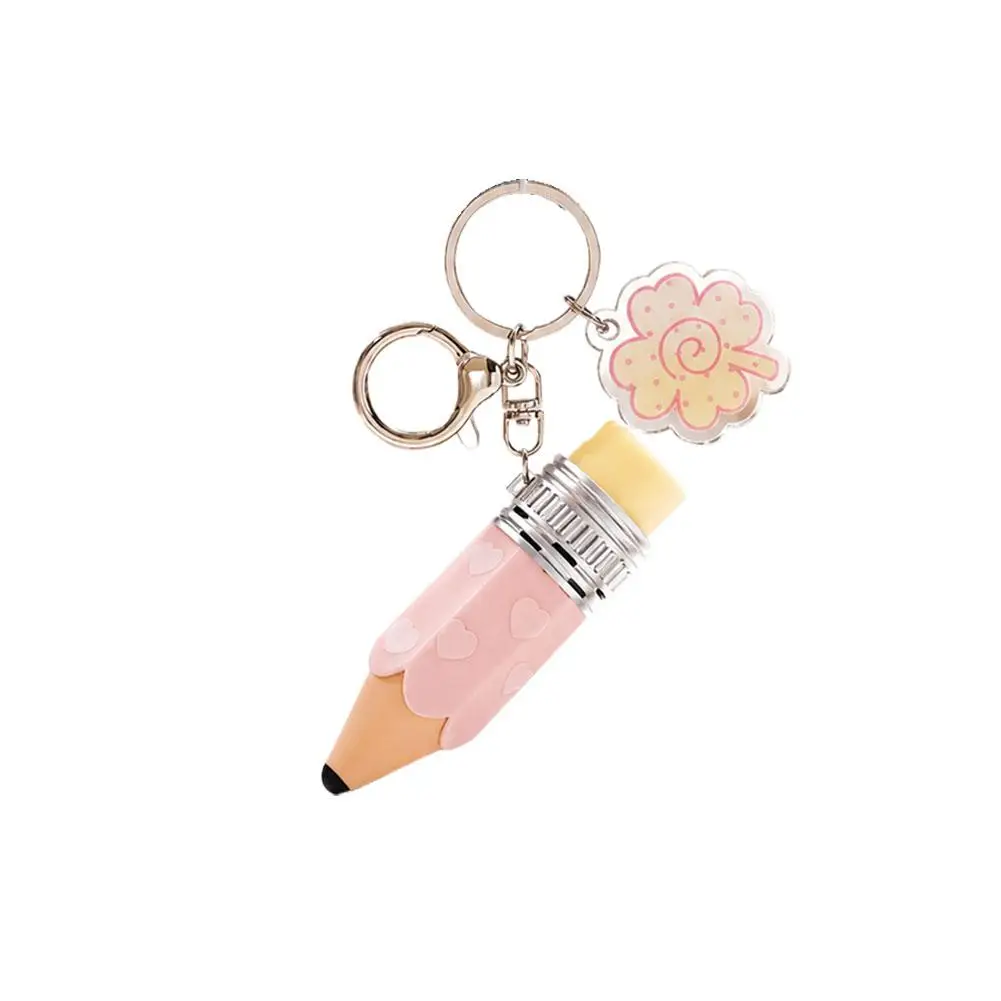 Niedlicher Click-Fidget-Schlüsselanhänger, Bleistift-Fidget-Spielzeug zur Stress- und Angstlinderung mit befriedigenden Klickgeräuschen im Tastaturstil, Geschenk für Erwachsene – Detail 3