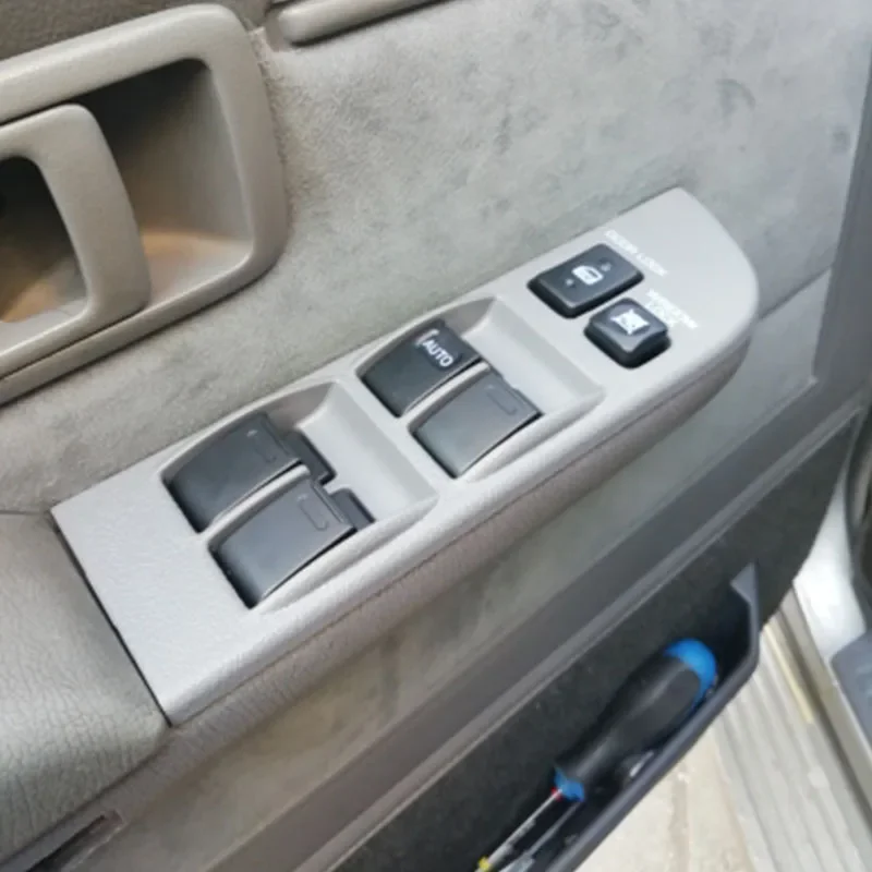 مفتاح القيادة الرئيسي الأمامي الأيسر لتويوتا كامري SV21 لاند كروزر 70 80 LX450 ، بنافذة 16-ay