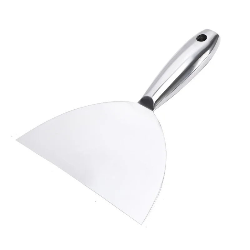 

LICE-Putty-Knife 8 Inch,One Piece Premium Polished All-Stainless Steel Scraper Tool For Drywall Finishing