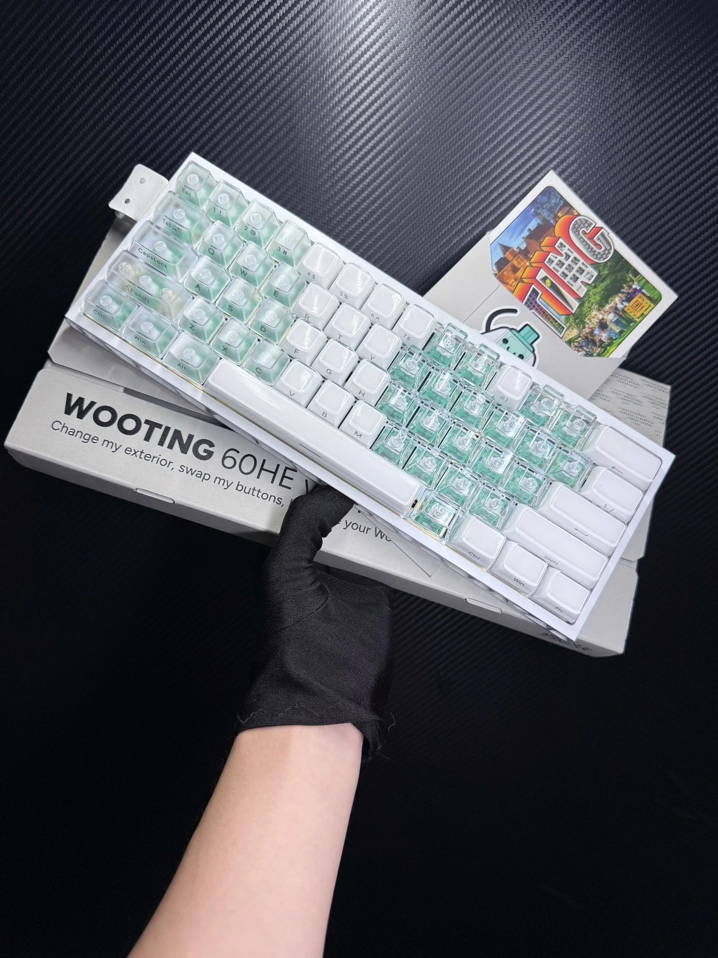 Custom Full Mod Custom HE Keyboard Cable, Premium High-Speed Data Line, Modified 60% Gaming Keyboard Wire Gift