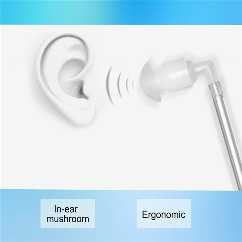 Throat Microphone Mic PTT Laryngofon Air Tube Headset Earpiece for UV-5R UV B5 GT-3TP UV-5X