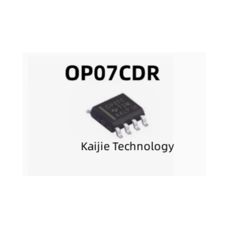 Imported original OP07C SMD SOP-8 bipolar operational amplifier OP07CDOP07CDRG4