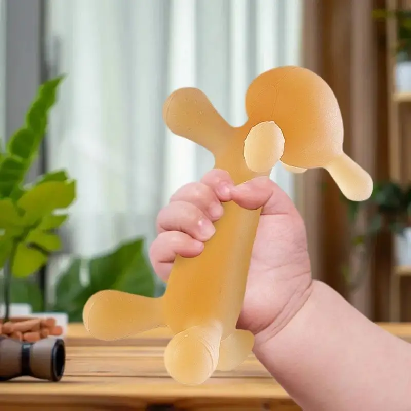 1Pcs Infant Rabbit Shape Silicone Teether Cares Baby Nursing Teething Toy Baby Teether Teething Pain-Relief Tool For Toddler