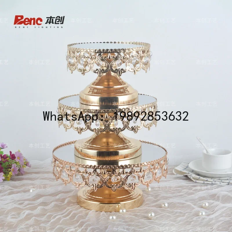 x15 Dessert Desk Afternoon Tea Pastry Cake Display Rack Cold Food Table Snack Tray --3 pcs