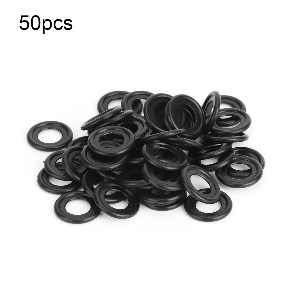 

50PCS Oil Drain Plug Washer Gaskets Rings 652526/3536966 Fit for Opel Astra Oil Drain Plug Gasket Oil Drain Plug Washer