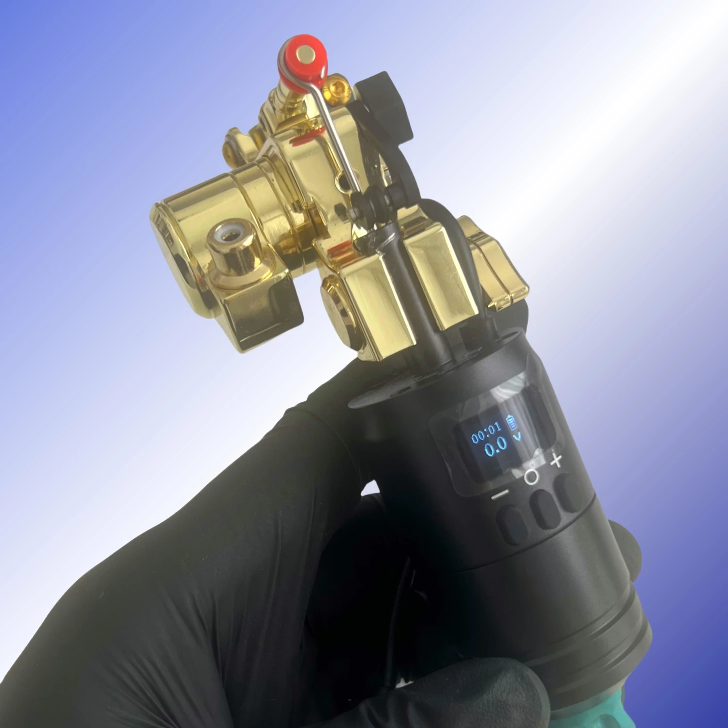 

2026 NEW V6 PRO Direct Drive Rotary Tattoo machine Custom Powerful Coreless Motor Adjustable Stroke 3-5mm Tattoo Gun