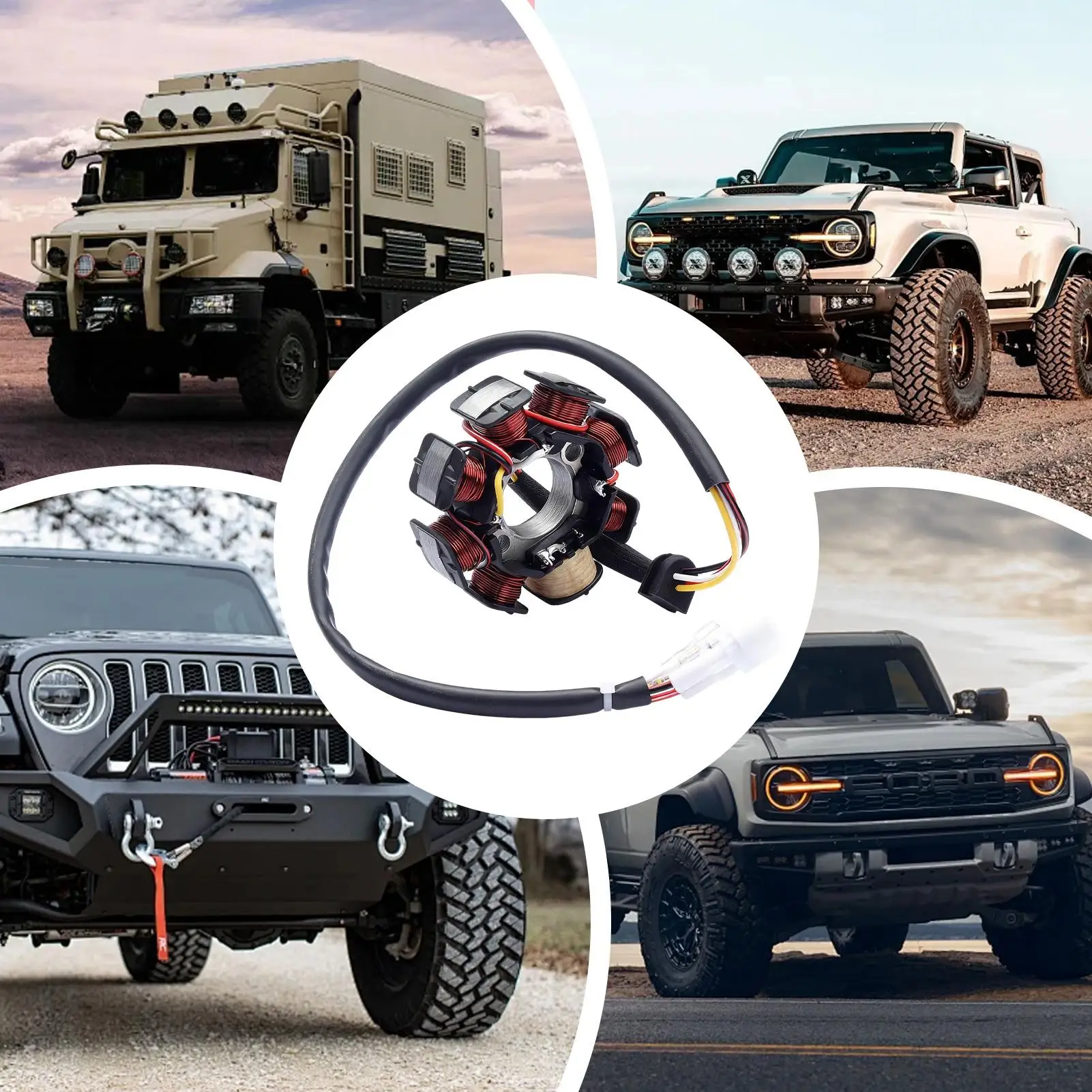 Für Geländewagen KTM EXC EXCF EXCR EXCG XCW SX MXC MXCG XC Stator Magneto Präzises langlebiges Ersatzteil Motorrad