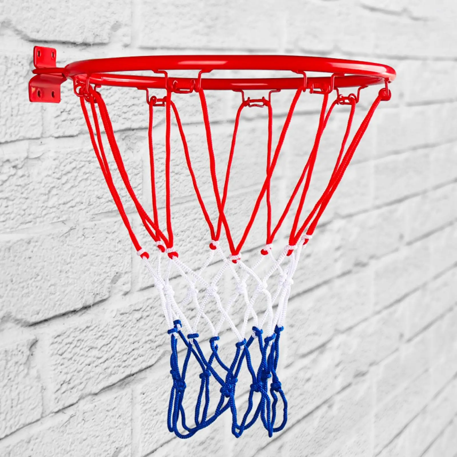 농구 벽에 의하여 거치되는 농구 링 옥외를 위한 농구 링 그물