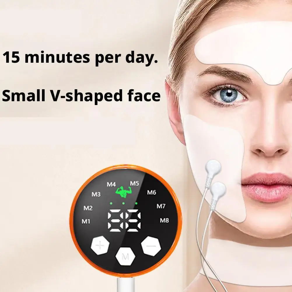 

Ems Facial Lifting Massager Current Muscle Stimulator Face Beauty Neck Skin Tightening Antiwrinkle Face Skin Care Dark Circle