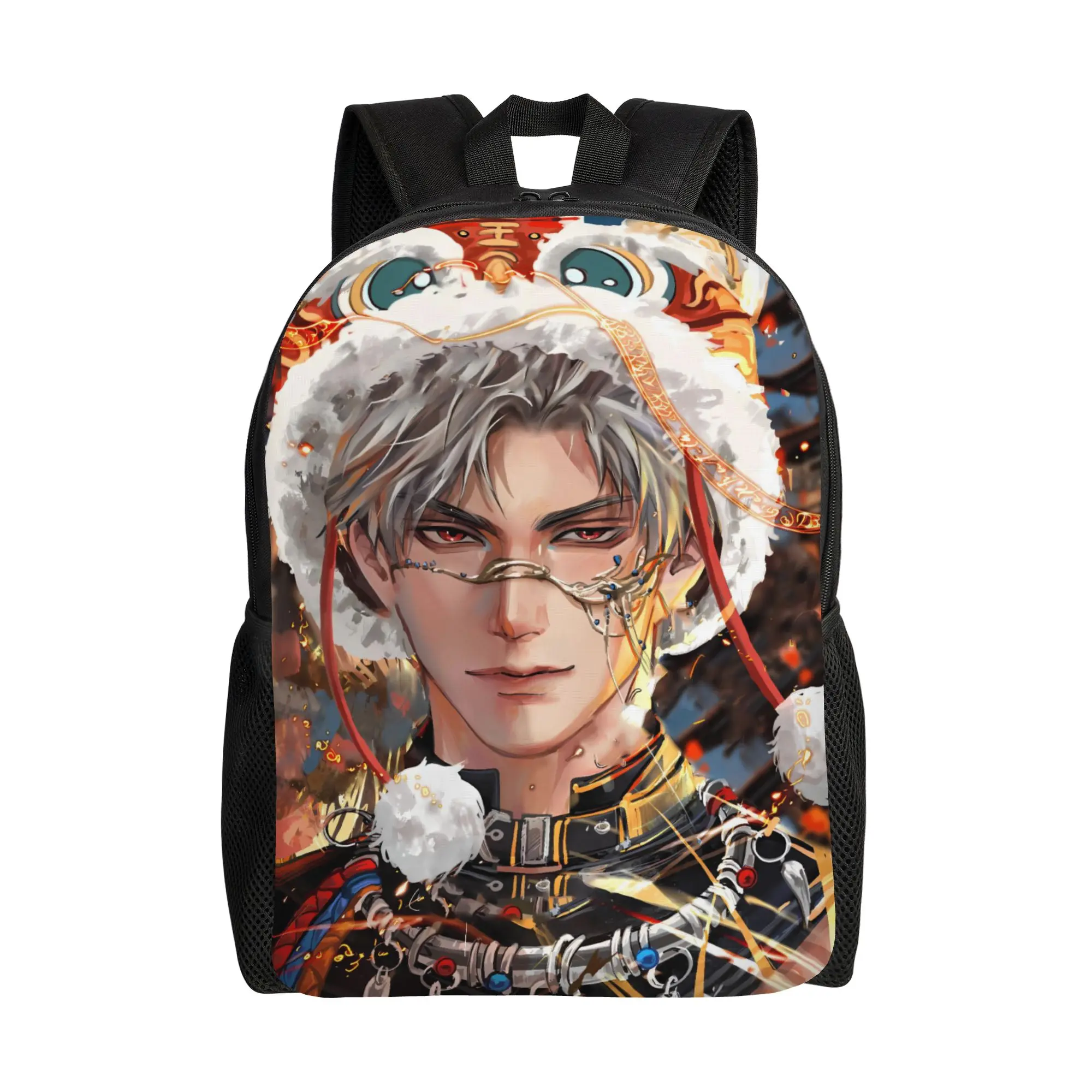 

Рюкзак Love And Deepspace Sylus, женский, из полиэстера, для университета, с современным узором, для старшей школы, ранец