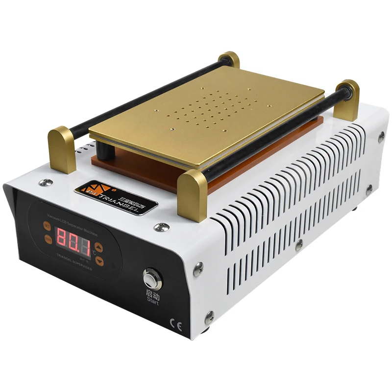 7 Inch Electrical LCD Screen Separator Built-in Vacuum Pump Screen Split Stainless Steel Hot Plate For Mobilephone Repair CP-051