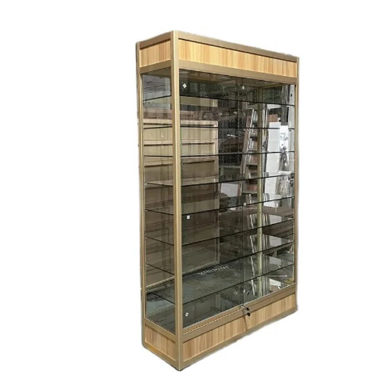 

Custom. keway custom glass display cabinet New Design display showcase for jewelry store