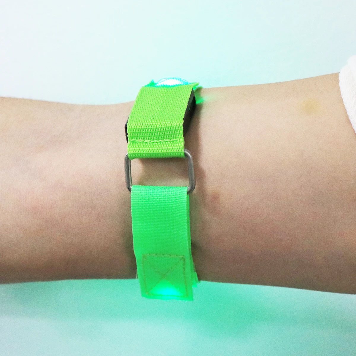 

Charging LED Arm Strap Bands Light Armband Visibility Slap Wristband Rechargeable