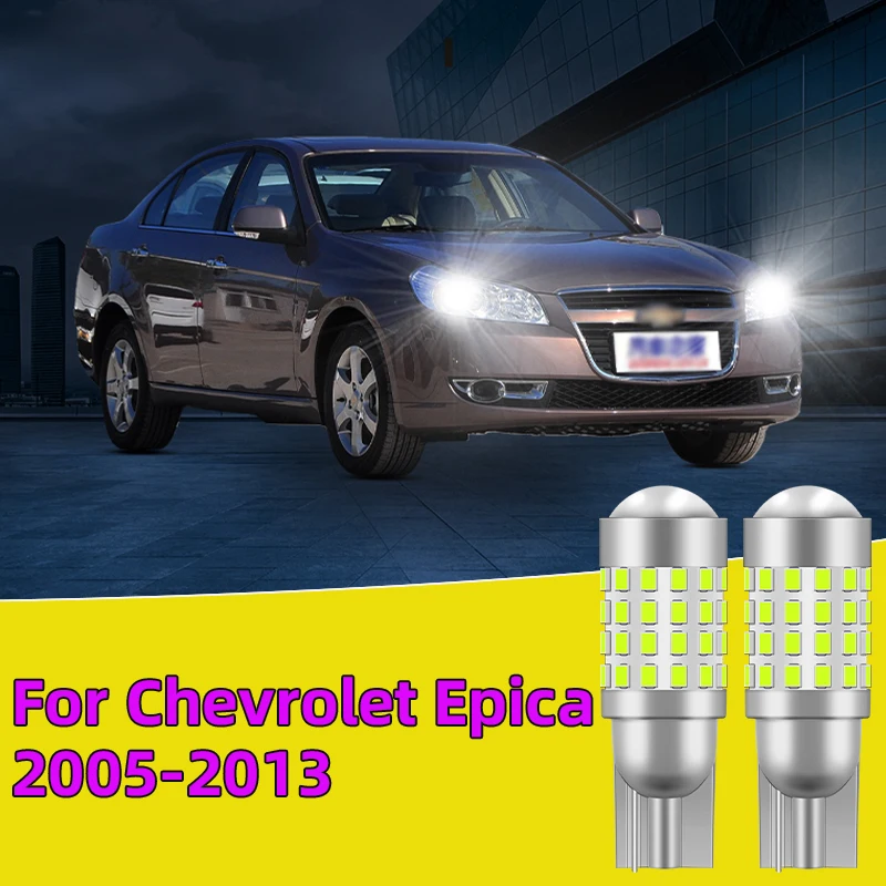 

2PCS For Chevrolet Epica 2005-2013 Car Led Bulb T10 W5W width lights side marker position Signal Lamp 12V 24V Clearance Lights
