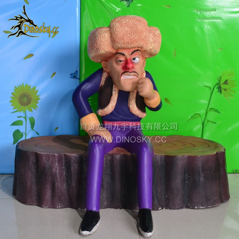 

Китайские мультяшные персонажи из стекловолокна для квадроциклов и UTV DINOSKY