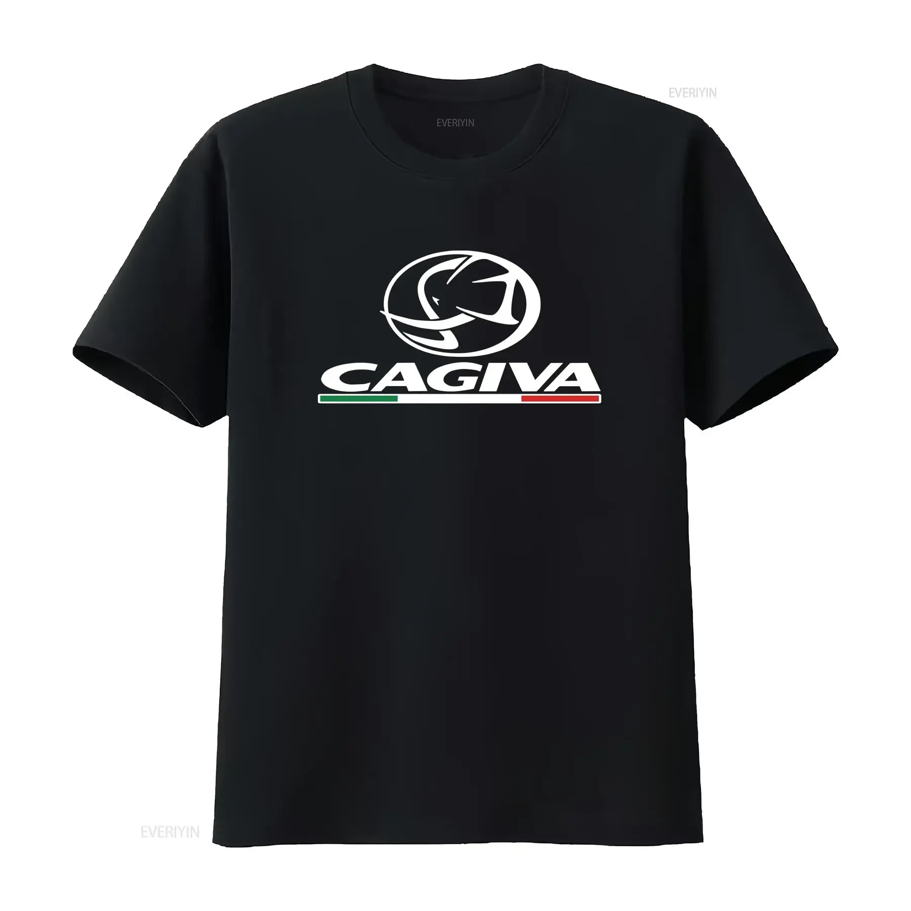 Cagiva motorcycle Italian Vintage Elephant Raptor Navigator Agip Mito T shirt Washed streetwear Soft Stylish homme vintage