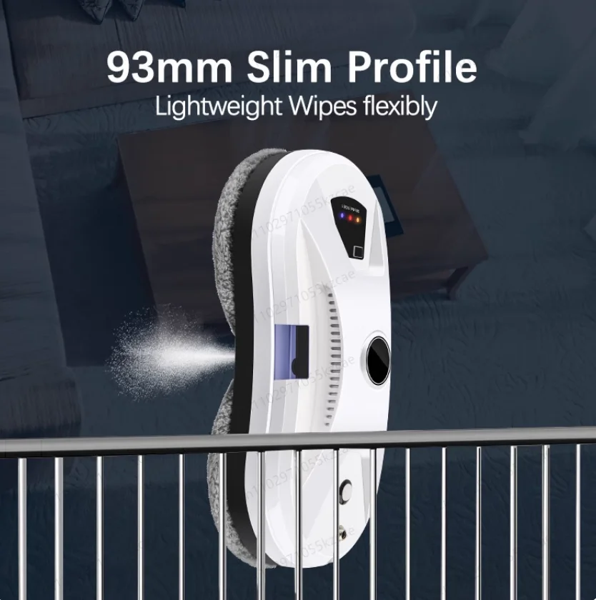Automatic Window Cleaning Robot: Smart Home Spray & Wipe for High-Rise Double-Sided Glass
