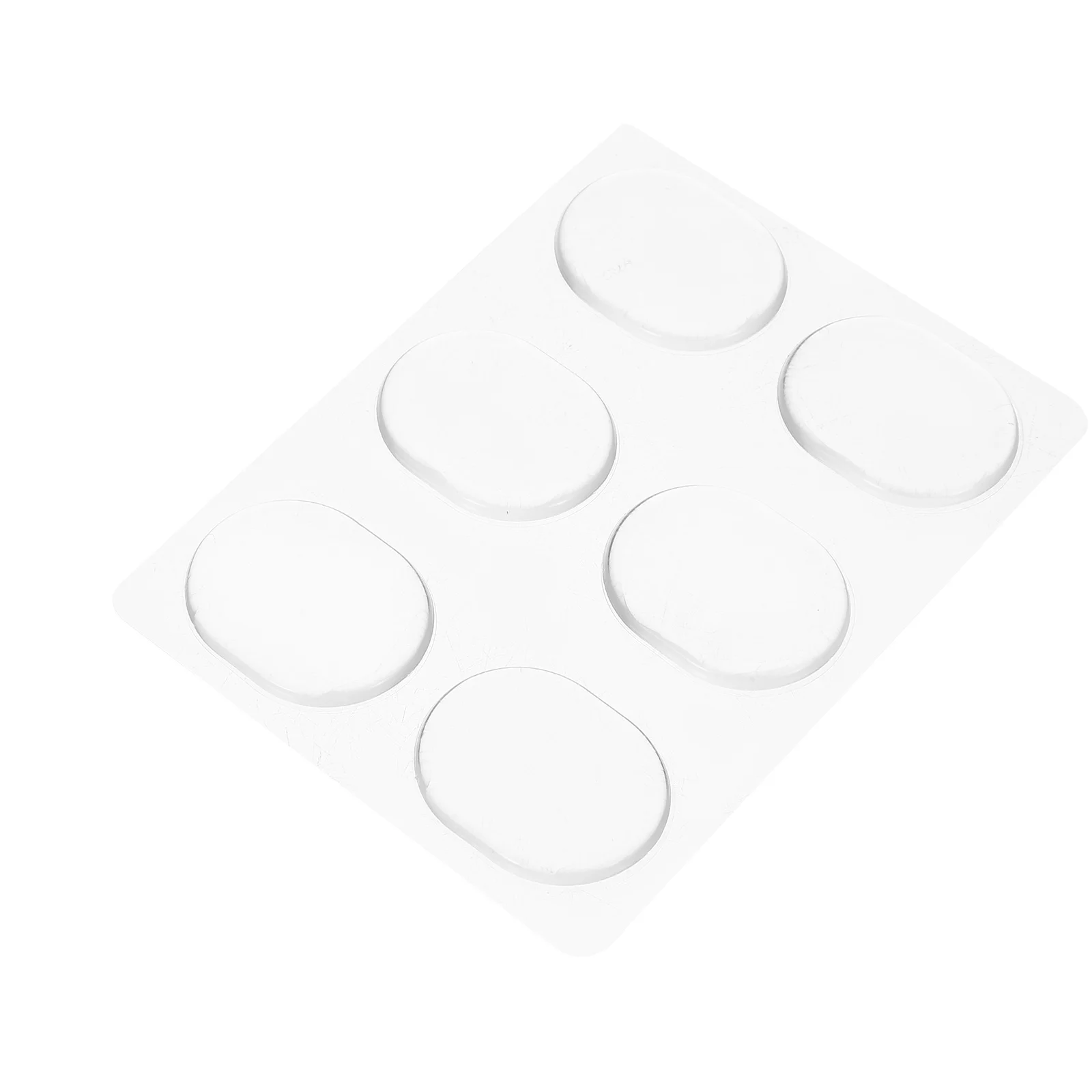 

6pcs Transparent Round Pads Silicone Gel Blister Protection For Heel Shoes Universal Anti-Friction Cushion Soft Insole Guards