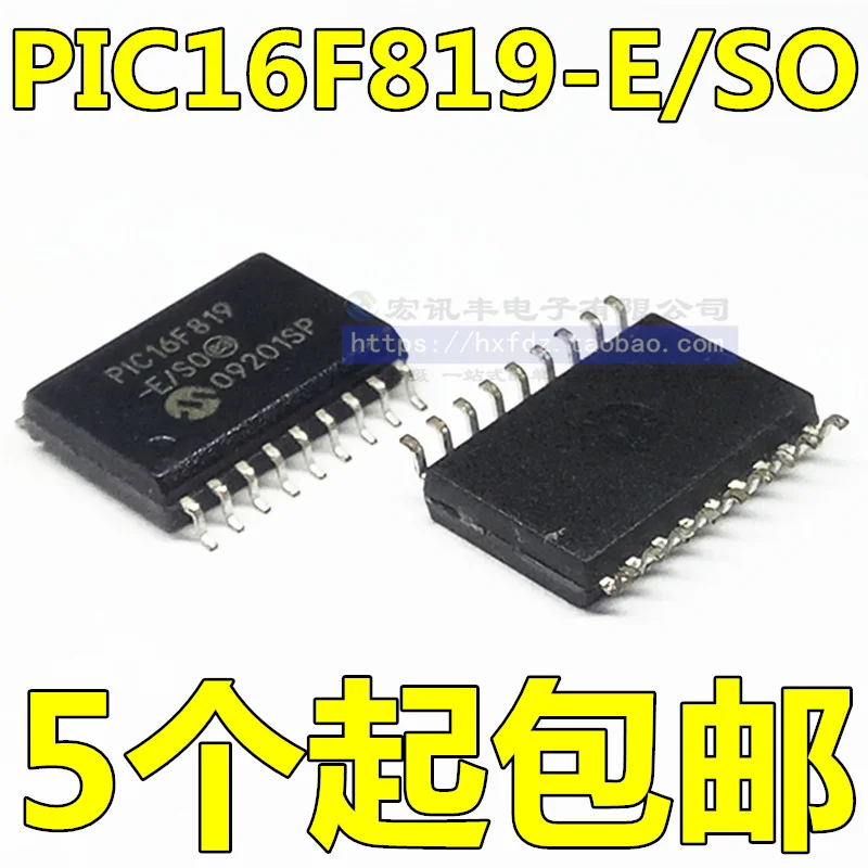 

PIC16F819-I/SO PIC16F819 SOP-18 10 шт.