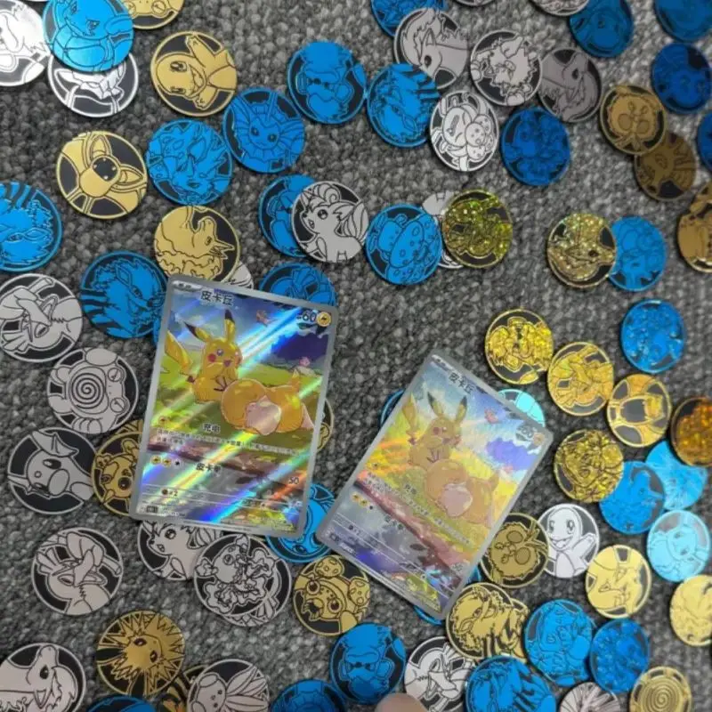 

Genuine 151c Surprise Coin Box 2025 Original Ptcg Trading Cards Collected New Scarlet And Violet Simplified Chinese Cards Gifts