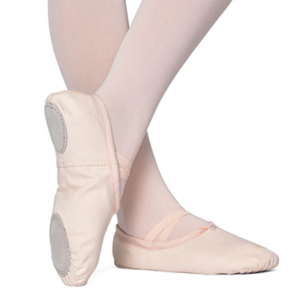 Girls Ballet Shoes Canvas Soft Sole Ballet Dance Slippers Children Practise Ballerina Shoes Woman Children Dance Yoga Shoes